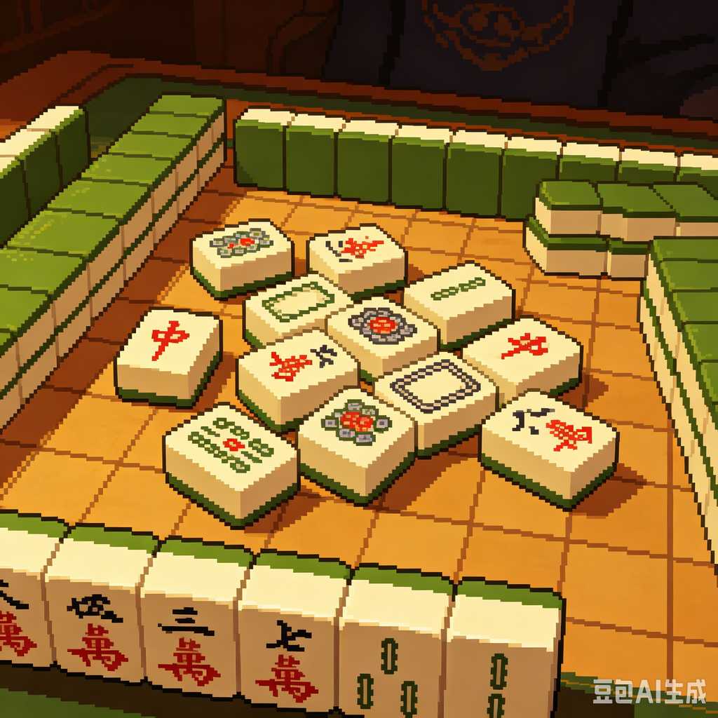 exquisite gift box mahjong tiles