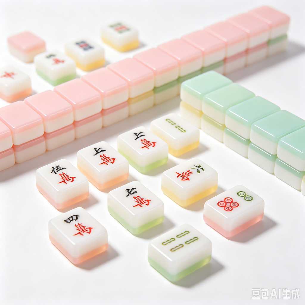 latest style mahjong tiles